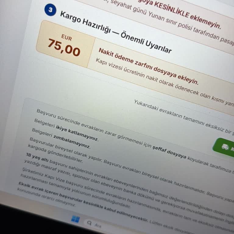Feribotlines’te Kapıda Vize Ücreti Ve Ek Liman Vergisi İadesi Talebi