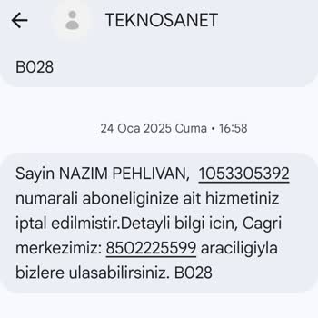Teslim Edilmeyen Modem İçin Haksız Ücret Ve Sürekli SMS İddiası