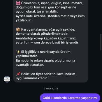 Teslimat Gecikmesi Ve Eksik Kalitesiz Anahtarlıklar