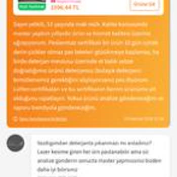 Paslanmaz Çelik Olmadığı Ve Gıda Güvenliği Sertifikası Talebi