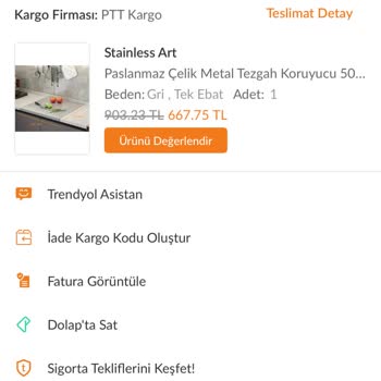 Paslanmaz Çelik Olmadığı Ve Gıda Güvenliği Sertifikası Talebi