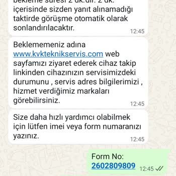 Garanti Kapsamındaki Telefonuma Yanıltıcı Onarım Teklifi Ve Cevapsız İletişim
