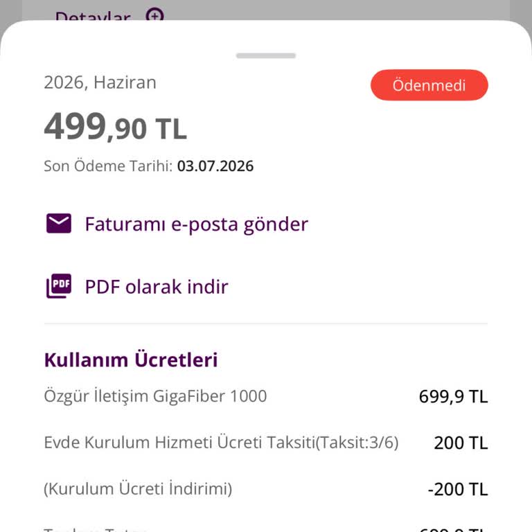 İptal Sonrası Kurulum Ve Modem Ücretlerinin Haksız Talebi