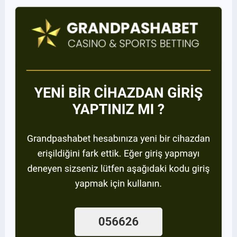 GrandPashaBet Sahte Site Yatırımım 2.000 TL Onaylanmadı