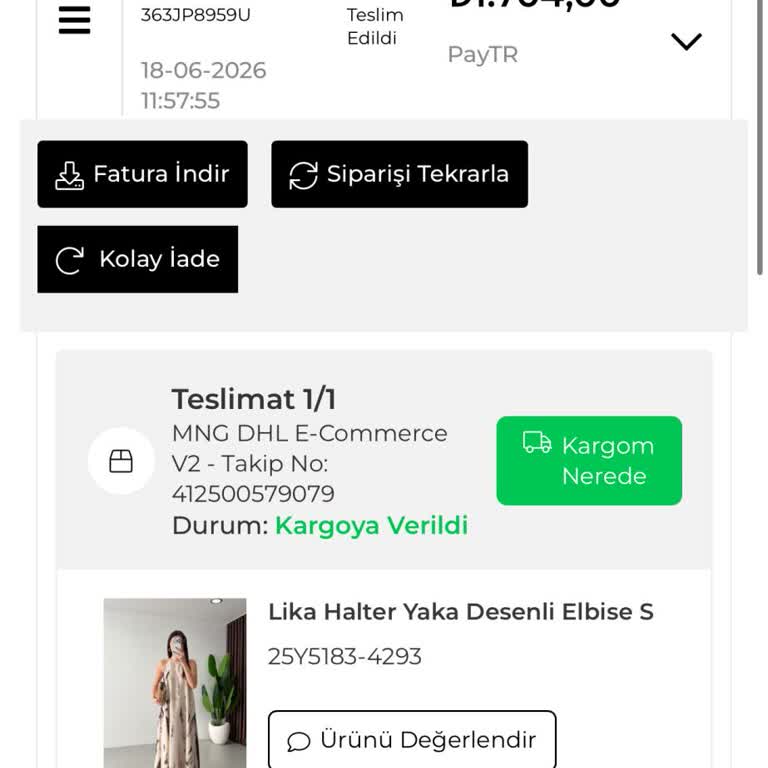 İade Kodu Ve İletişim Sorunu Nedeniyle Geri Ödeme Talebi