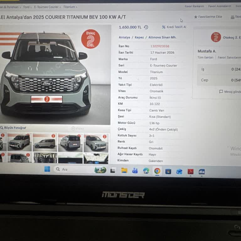 Hazır Alıcıya Kapora Alınmadan Araç Başkasına Satıldı