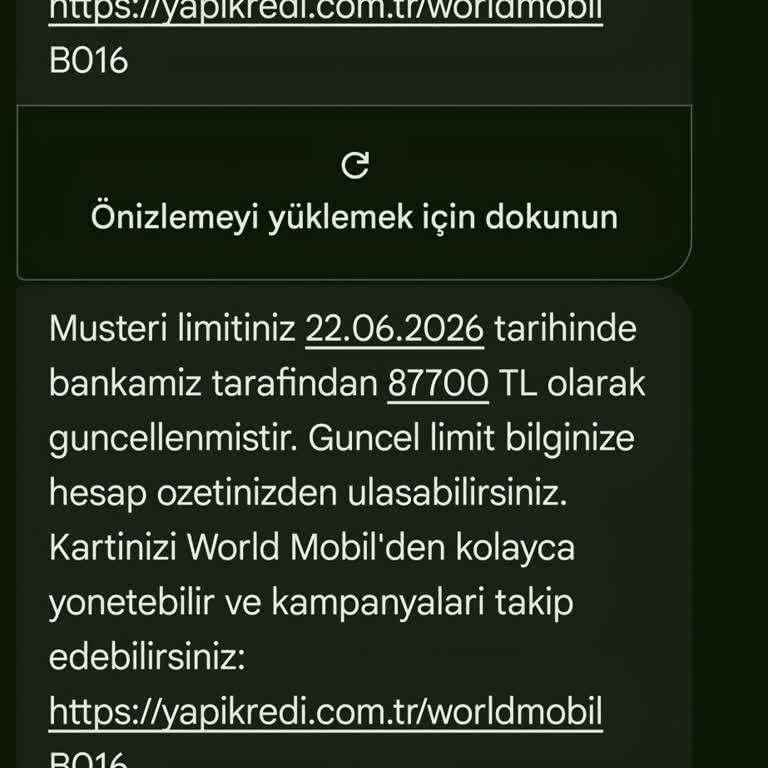Yapı Kredi Kart Limitimin Bildirimsiz Ve Keyfi Düşürülmesi