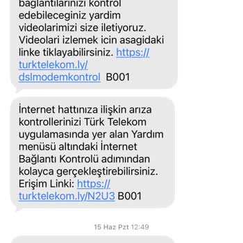 Bir Aylık İnternet Kesintisi Ve Sürekli Oyalama Üzerine Şikayet