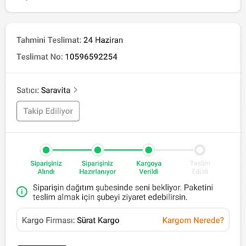 Mersin Mut Şubesindeki Kargo Gecikmesi Ve İlgisiz Tutum