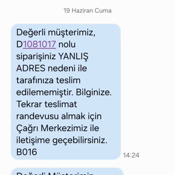 Ayıplı Çamaşır Makinesi Değişimi Teslim Edilememesi Ve Yanıltıcı Adres Gerekçesi