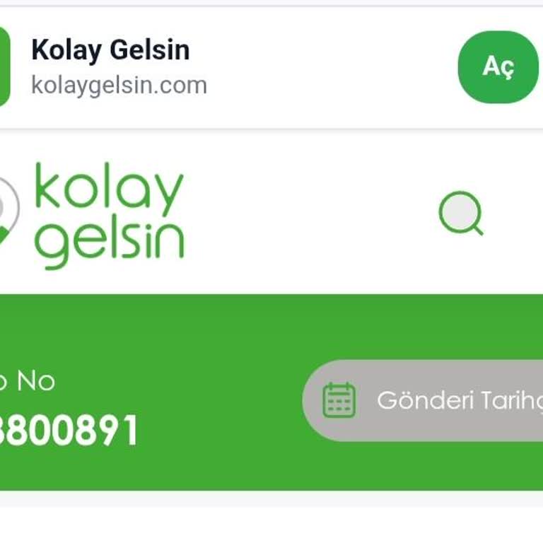 Teslim Edilmeyen Kolay Gelsin Kargo Ve İlgisiz Destek