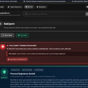 Valorant Hesap Satışı Sonrası Aldatıcı Finansal Doğrulama Ücreti Ve Ödeme Sorunu