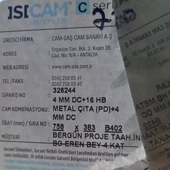 Konfor Camı İddiası Altında Çift Etiket Sorunu Ve Cevapsız Şikayet