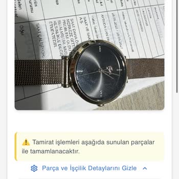Lacoste Saatinin Servisten Sonra Su Alması Ve Değişim Talebi