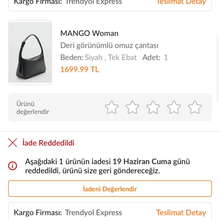 İade Sürecinde Kayıp Olan Pahalı Çanta Ve Sorumluluk Reddi