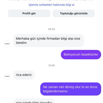 Mylove Butik’te Siparişimin Gecikmesi Ve İletişimsizlik