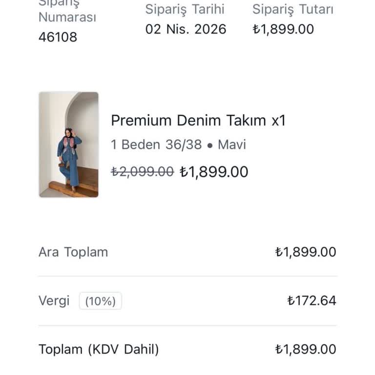 Kargo Bilgisi Gönderilmeyen Ve İade Yapılmayan 2000 TL’lik Sipariş İçin Acil İade Talebi