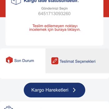 Aras Kargo’da Kargo 2 Dakikada Adreste Bulamadık Deyerek Teslim Edilmedi