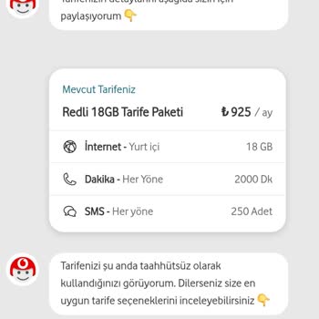 Taahhüt Bitişi Bilgilendirilmedi, 925 TL'lik Tarife Şikayeti
