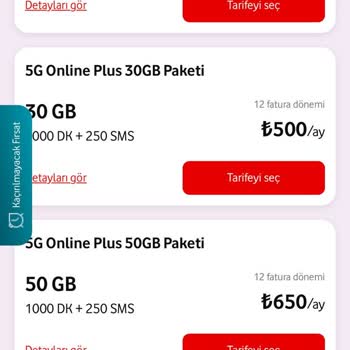 Taahhüt Bitişi Bilgilendirilmedi, 925 TL'lik Tarife Şikayeti