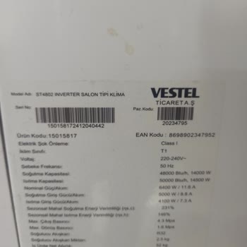 Vestel Klima Çalışmıyor, Servis Ve Müşteri Hizmetleri Çözüm Bulamıyor