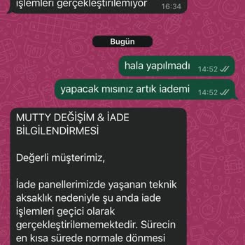 İade Edilen Ürün Bedeli Ve Kargo Ücretinin Uzun Süreli Gecikmeli İadesi