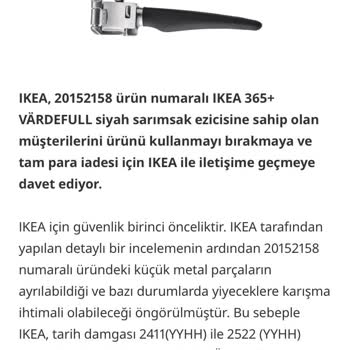 IKEA’da Zararlı Ürün İadesi İçin Fatura Şartı Müşteriyi Mağdur Ediyor