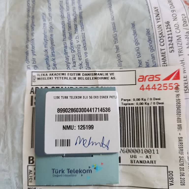 İzinsiz Gelen Türk Telekom SIM Kartı Ve Yetkisiz Abonelik İptali Talebi