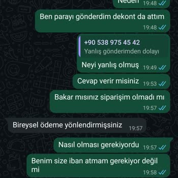 Instagram Satıcısının Sahte Ödemesi Sonrası İade Talebi