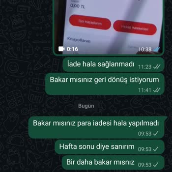 Instagram Satıcısının Sahte Ödemesi Sonrası İade Talebi