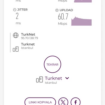 TurkNet 1000Mbps Hızı Düşük, Bağlantı Kesintileri Ve Destek Yanıt Vermiyor