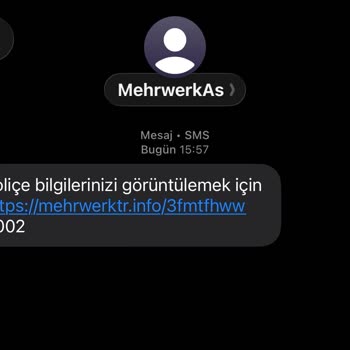 İzinim Olmadan Açılan Mehrwerk Sigorta Poliçesi Hemen İptal Edilsin