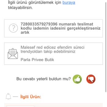 Trendyol’da İade Edilen 9.400 TL’lik Elbisemin Geri Ödemesi Reddedildi