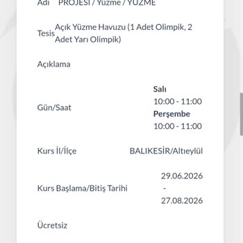 Kayıt Sistemi Anında Dolu Uyarısı Mağduriyet