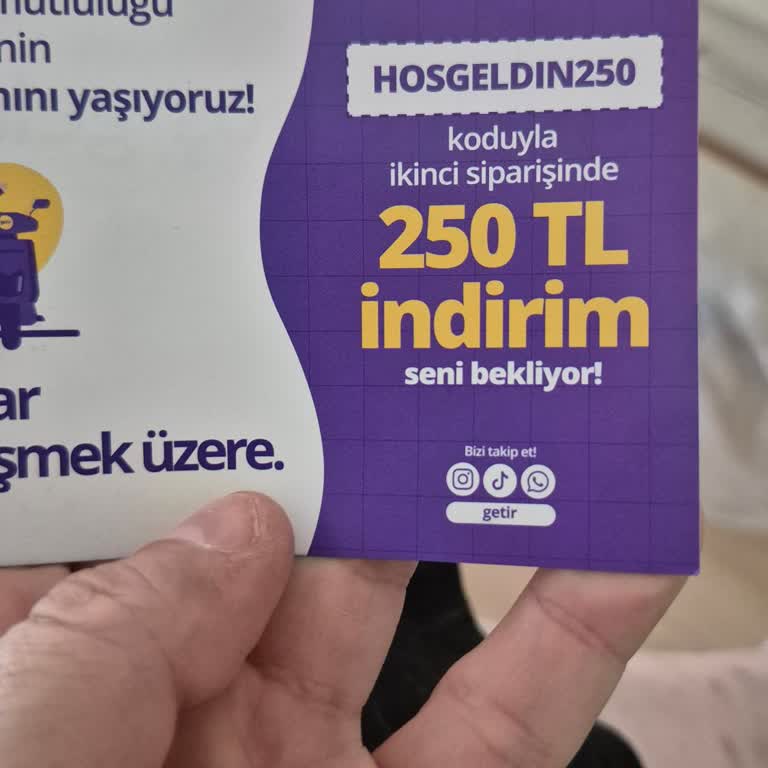 Getir Kuponu Çalışmadı, Müşteri Hizmetleri Çözüm Sunamadı