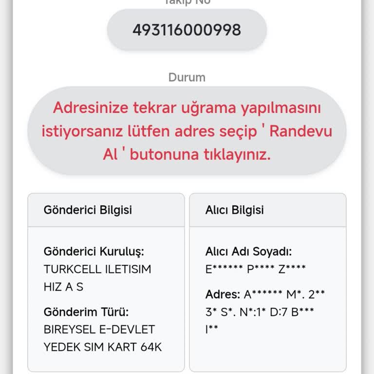 Kuryenet Sim Kartı Teslim Edilmedi, Müşteri Temsilcisine Ulaşamıyorum