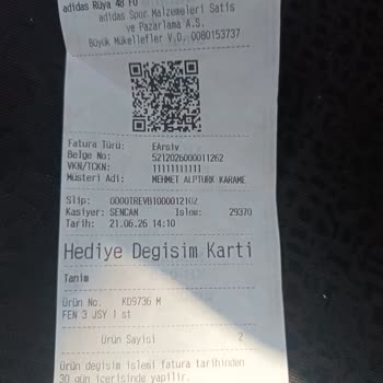 Fenerbahçe Forması Değişim Talebim Leke Nedeniyle Reddedildi