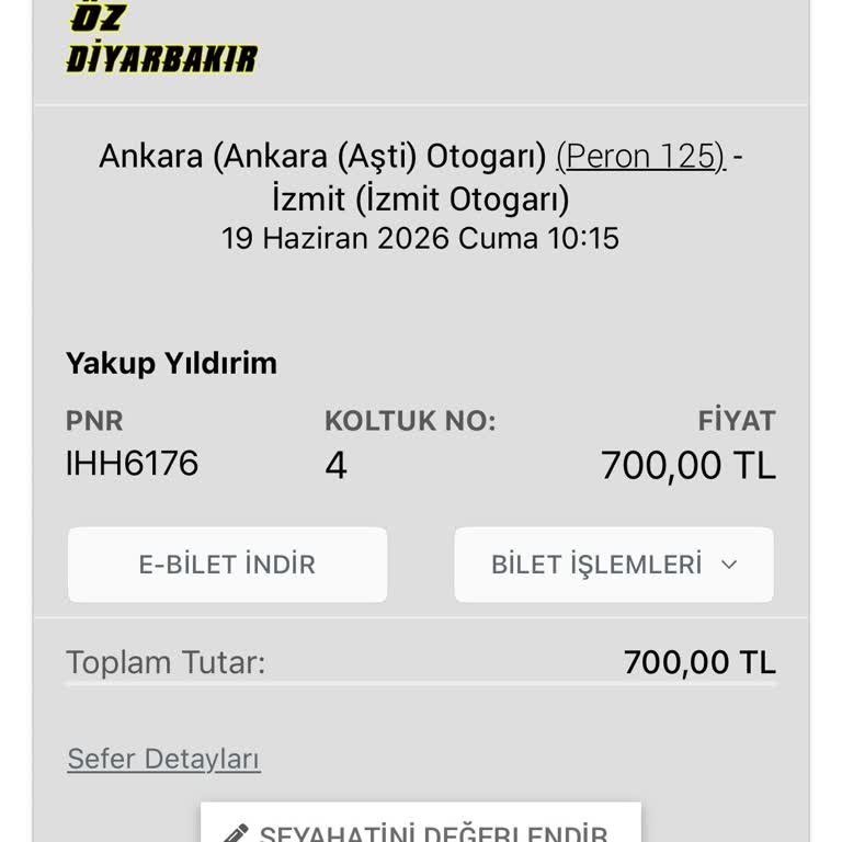 Obilet'te E‑Bilet Oluşturma Sorunu Ve Faturalandırma Engeli