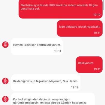 Alerjisi Olan Müşterinin Turşulu Hamburger Hatası Ve 300 TL İadesi Gecikiyor