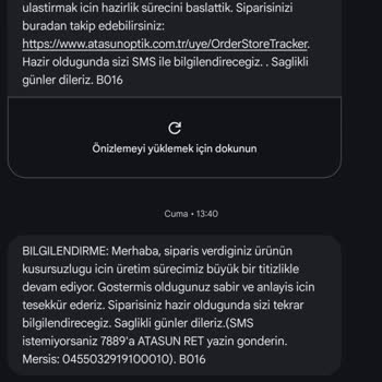 Çelişkili Bilgi Ve Teslimat Gecikmesi
