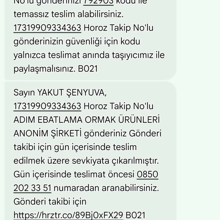Horoz Lojistik'te Geciken Teslimat Ve Cevapsız Müşteri Desteği