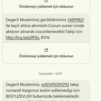 Aras Kargo Beşyüzevler Şubesinde Disiplinsiz Ve Müşteri Odaklı Olmayan Teslimat