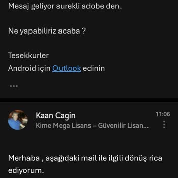 Geçersiz Adobe Lisansı Ve Cevapsız Müşteri Desteği Nedeniyle İade Talebi