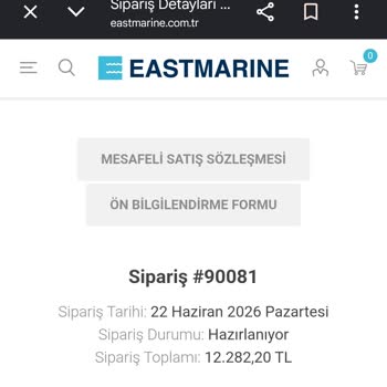 İzin Dışı Sipariş İptali Ve Açıklama Talebi