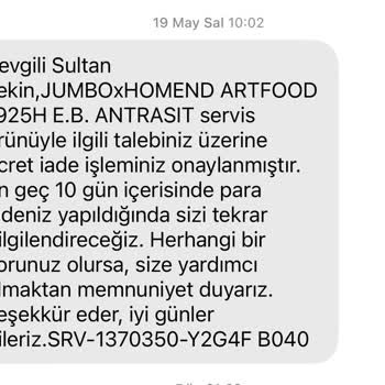 İade Ücreti Hesaba Yatırılmadı