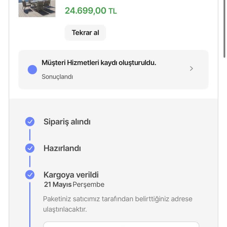Yanıltıcı Kargo Bilgisi Ve İptal Sonrası 9 Bin TL Zarar