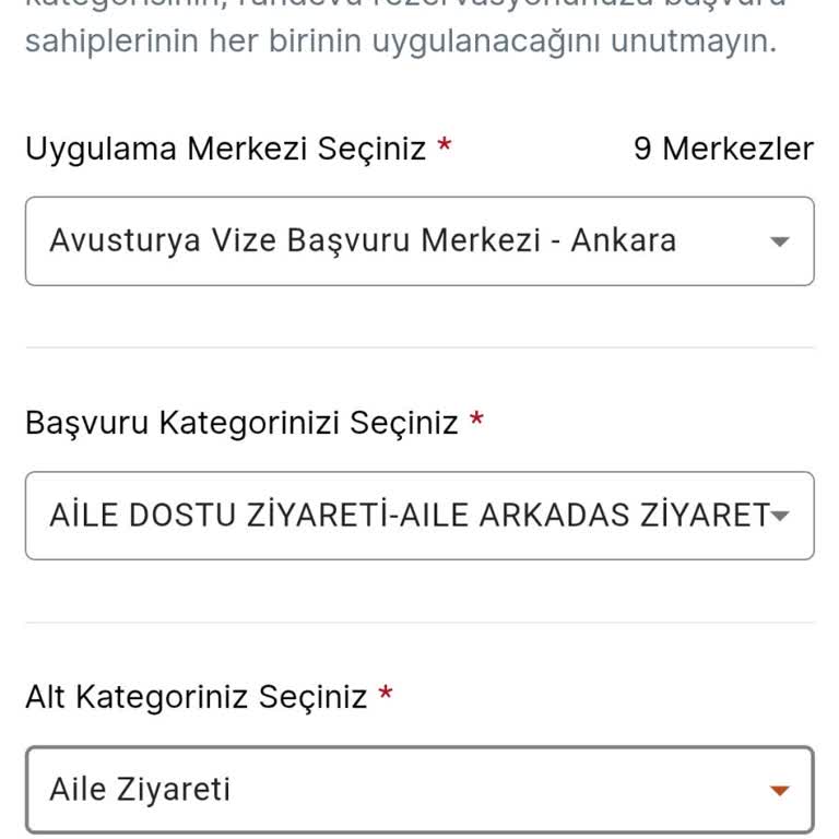 VFS Global'dan Avusturya Vizesi İçin Randevu Sistemi Açılmıyor