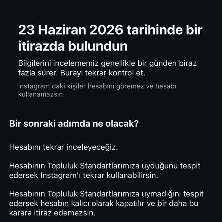 Kural İhlali Olmadan Sürekli Hesap Kapatılması Ve Açılmama