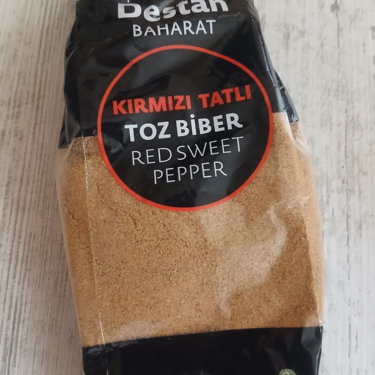 Açılmamış Kırmızı Toz Biberin Renk Değişikliği Ve Gıda Güvenliği Endişesi