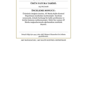 Ceketteki Dikiş Hatası Ve Mağazanın İlgisiz Tutumu